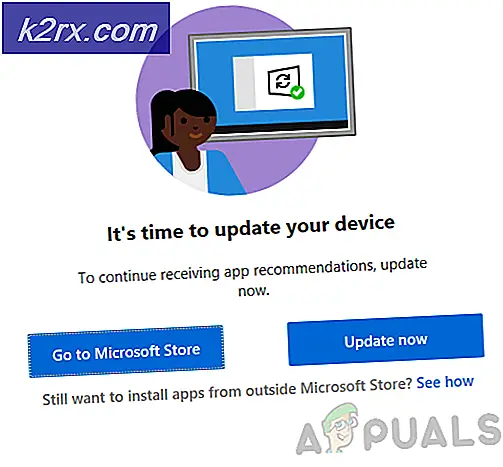 Sådan løses 'Det er tid til at opdatere din enhed' på Windows 10?