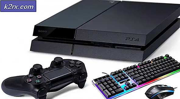 Muis en toetsenbord gebruiken op PlayStation 4