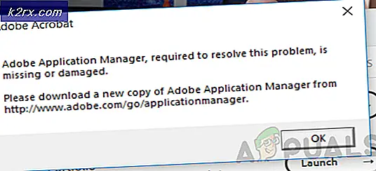 Hvordan fikse Adobe Application Manager mangler eller er skadet