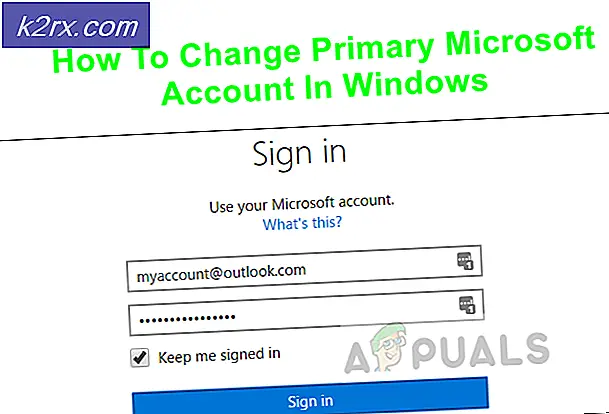 Sådan ændres primær Microsoft-konto i Windows