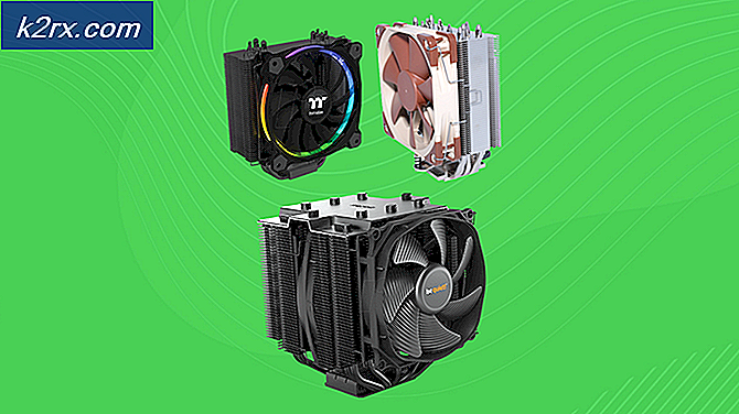 Beste CPU (lucht) koelers voor Core i7-8700K-processors