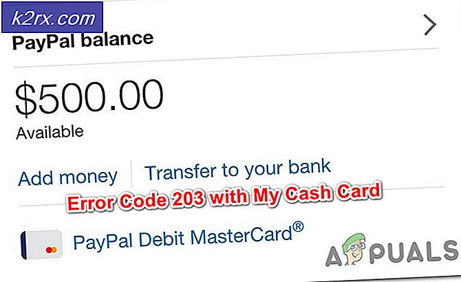 So beheben Sie meinen Cash-Fehlercode 203 mit PayPal