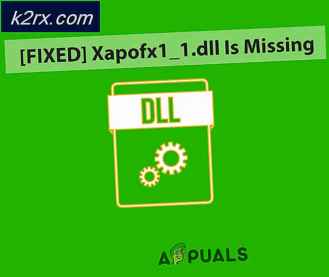 Sådan ordnes Xapofx1_1.DLL mangler