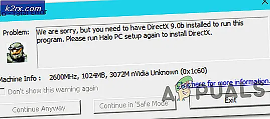 Sådan løses 'Halo CE DX Fatal Error' på Windows 10?