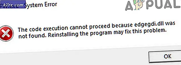 Fix: Kodeudførelsen kan ikke fortsætte (Edgegdi.dll-fejl)