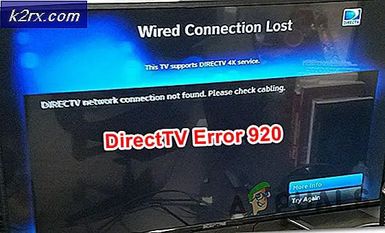 Sådan rettes DirecTV fejl 920