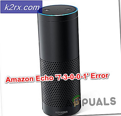 Hoe Amazon Echo ‘7-3-0-0-1-fout’ te repareren