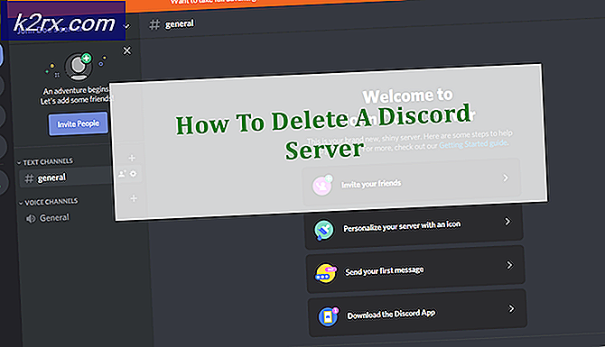 Hoe een Discord-server te verwijderen