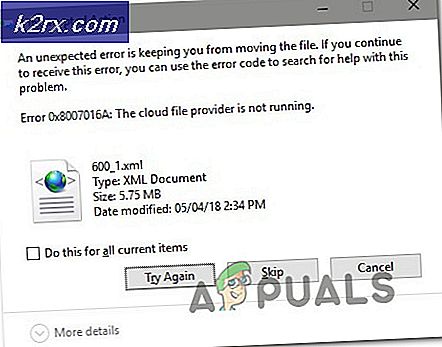 Hoe u fout 0x8007016a ‘Cloud File Provider werkt niet’ kunt oplossen