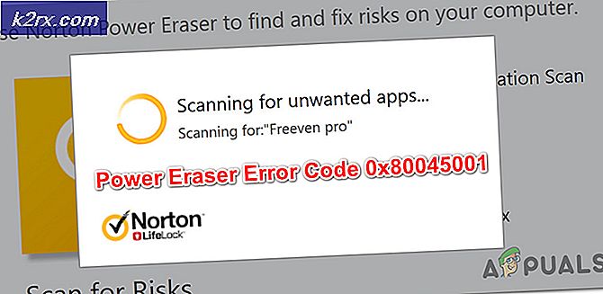 Sådan løses Norton Power Eraser Error Code 0x80045001 på Windows 10?