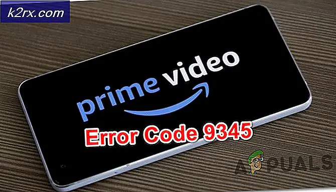 Sådan løses 'Fejlkode 9345' med Amazon Prime?