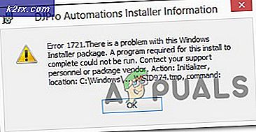 Sådan rettes Java Error 1721 på Windows