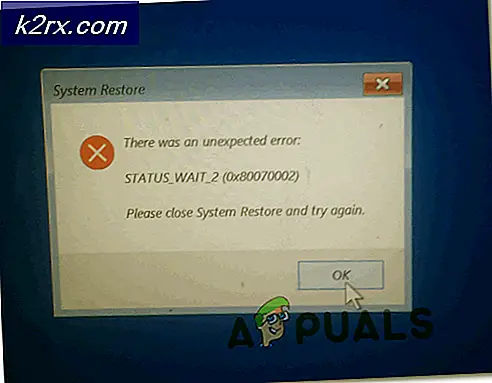 Kode Kesalahan 'STATUS_WAIT_2' Pemulihan Sistem