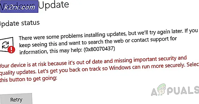 Sådan løses Windows Update-fejlkode 0x80070437 på Windows 10?