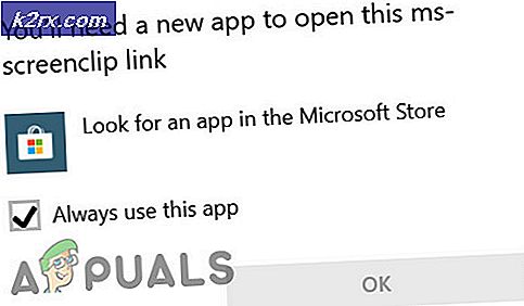 Fix: Du skal bruge en ny app for at åbne dette MS-Screenclip Link
