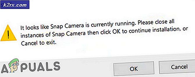 Fix: Kan ikke afinstallere Snap Camera fra Windows