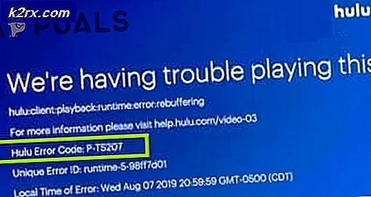 Hoe de Hulu-foutcode P-TS207 op te lossen?