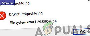 Fix: Kesalahan Sistem File (-805305975)