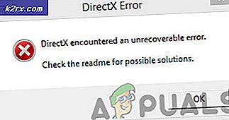 Hoe DirectX te repareren is een onherstelbare fout opgetreden in Windows?