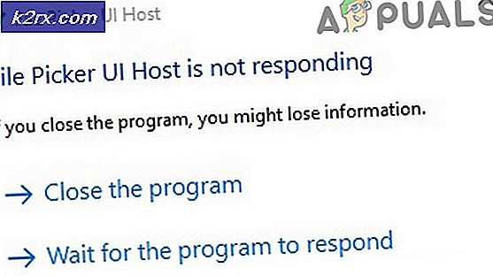 Der UI-Host der Dateiauswahl reagiert nicht (Fix)