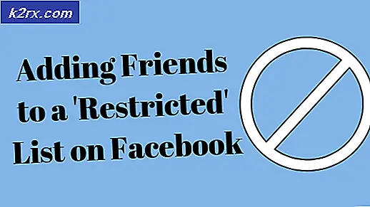 Hoe u een vriend op Facebook aan de beperkte lijst kunt toevoegen