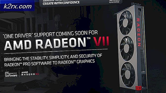 Støtte for Radeon VII Inbound som AMD planlegger å gi Radeon Pro programvarestøtte