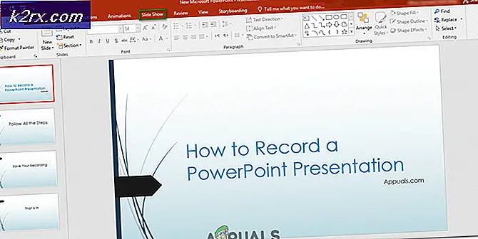 Hvordan ta opp en PowerPoint-presentasjon