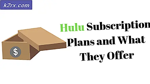 Wat zijn de plannen aangeboden door Hulu