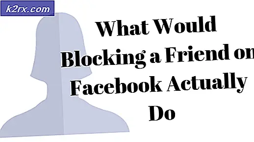 Hvad gør blokering af nogen på Facebook