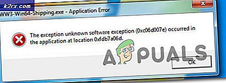 So beheben Sie eine unbekannte Software-Ausnahme (0xc06d007e)