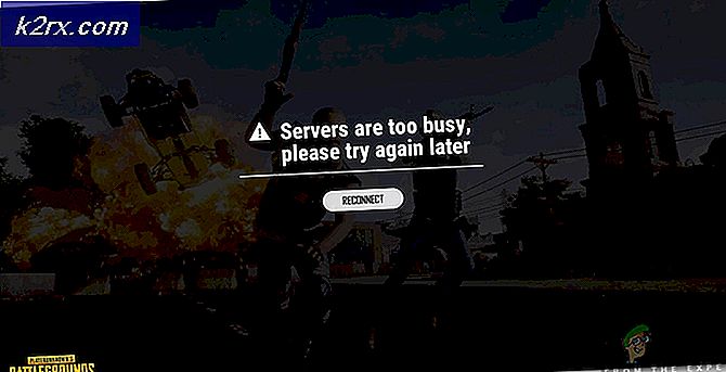 Hvordan fikser man 'Servers are too Optic' -fejl på PUBG?
