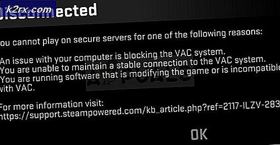 Sådan løses fejlen 'Afbrudt af VAC: Du kan ikke spille på sikre servere' på Windows?
