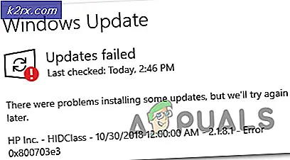 Sådan løses Windows Update-fejl 0x800703e3?