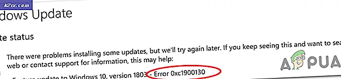 Hvordan løser jeg Windows Update-feil 0xc1900130?