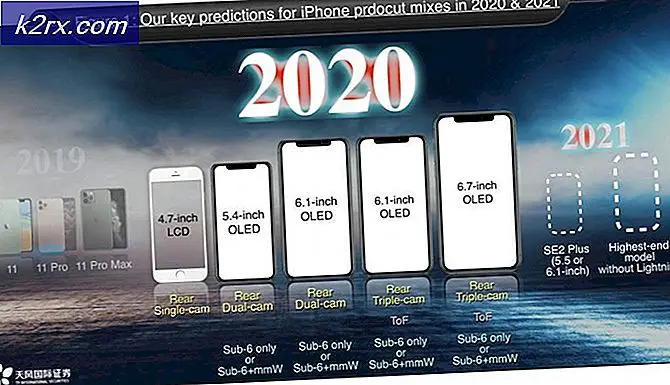 Kuo's rapport stelt 5 nieuwe iPhones voor: de iPhone SE 2 en 4 OLED die vlaggenschepen ondersteunen