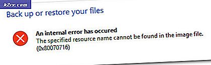 Fix: Der angegebene Ressourcenname kann in der Image-Datei nicht gefunden werden (0x80070716)