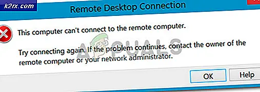 Fix: Dieser Computer kann keine Verbindung zum Remote-Computer herstellen