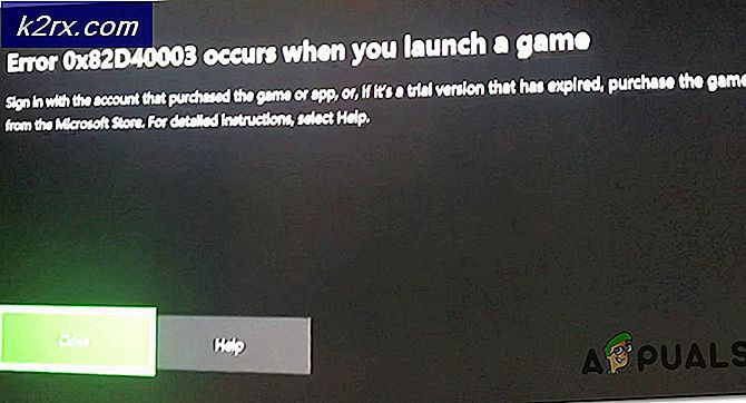 Düzeltme: Xbox One'da 0x82d40003 hatası