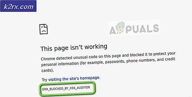 Oplossing: ERR_BLOCKED_BY_XSS_AUDITOR