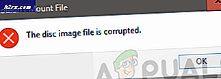 Fix: Die Disc-Image-Datei ist unter Windows 10 beschädigt