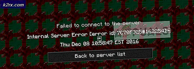 Perbaiki: Kesalahan Server Internal di Minecraft