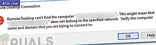 Fix: Fjernskrivebord kan ikke finde computeren på Windows 10