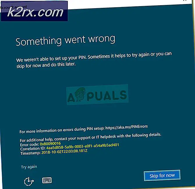 Fix: Something Went Wrong Error 0x80090016 di Windows 10