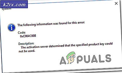 Fix: Windows-Aktivierungsfehlercode 0xC004C008