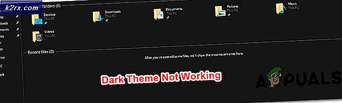 Fix: File Explorer Dark Theme fungerer ikke på Windows 10