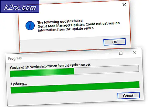 Fix: Nexus Mod Manager konnte keine Versionsinformationen vom Update-Server abrufen