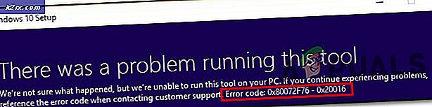 Fix: Kode Kesalahan 0x80072f76 - 0x20016