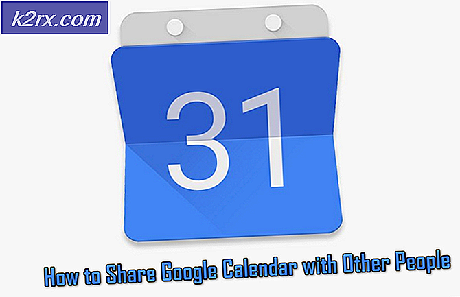 Hvordan deler jeg Google Kalender med andre mennesker?