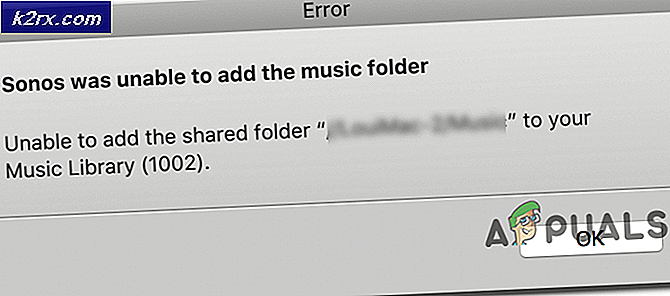 Fix: Sonos tidak dapat menambahkan folder musik