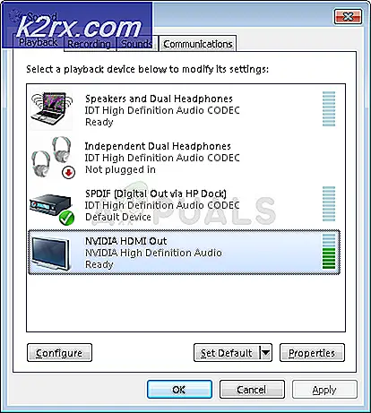 Hur fixar jag NVIDIA High Definition Audio no Sound Problem i Windows?